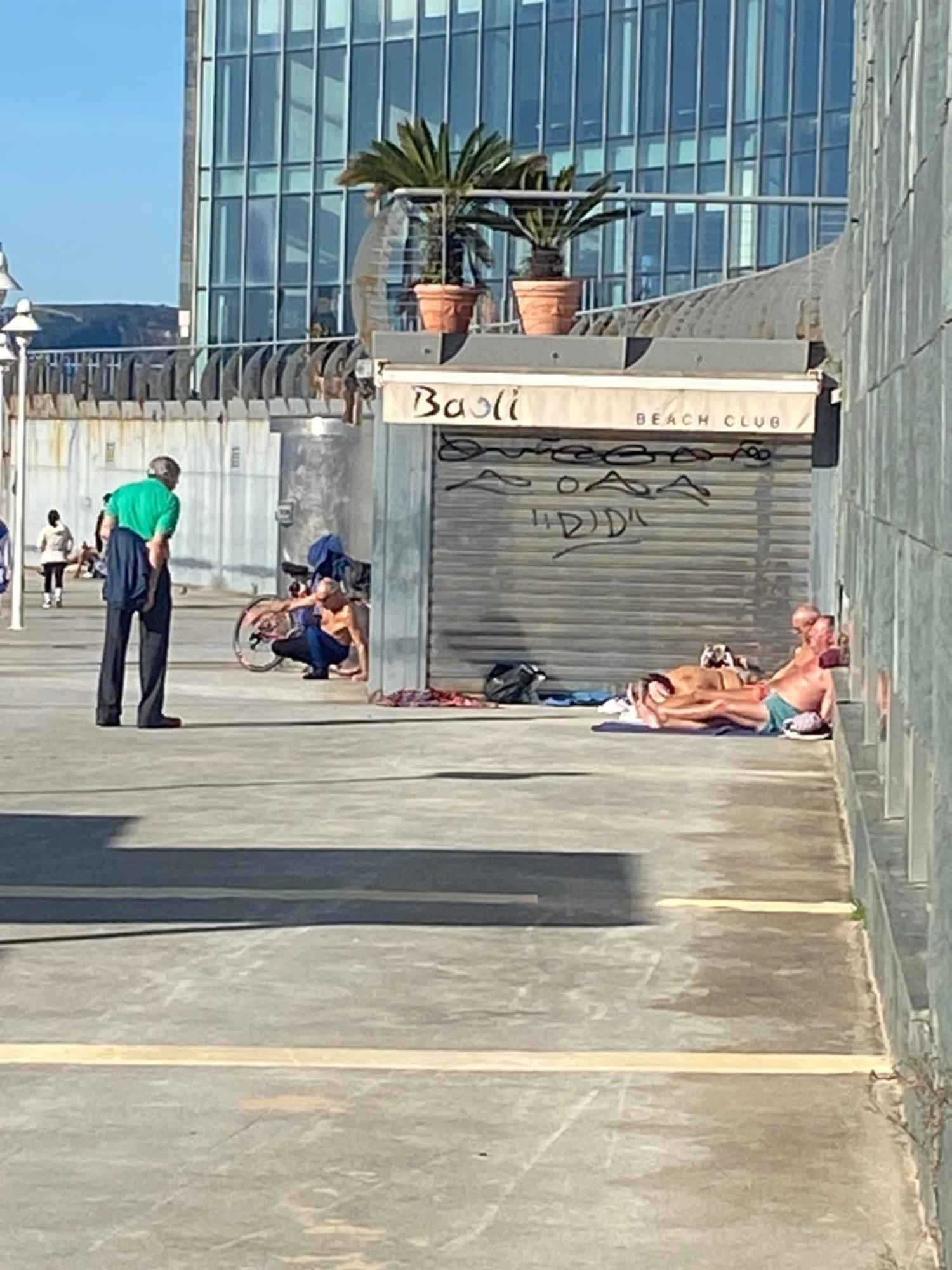 Poniente Beach Gijón Eksteriør billede